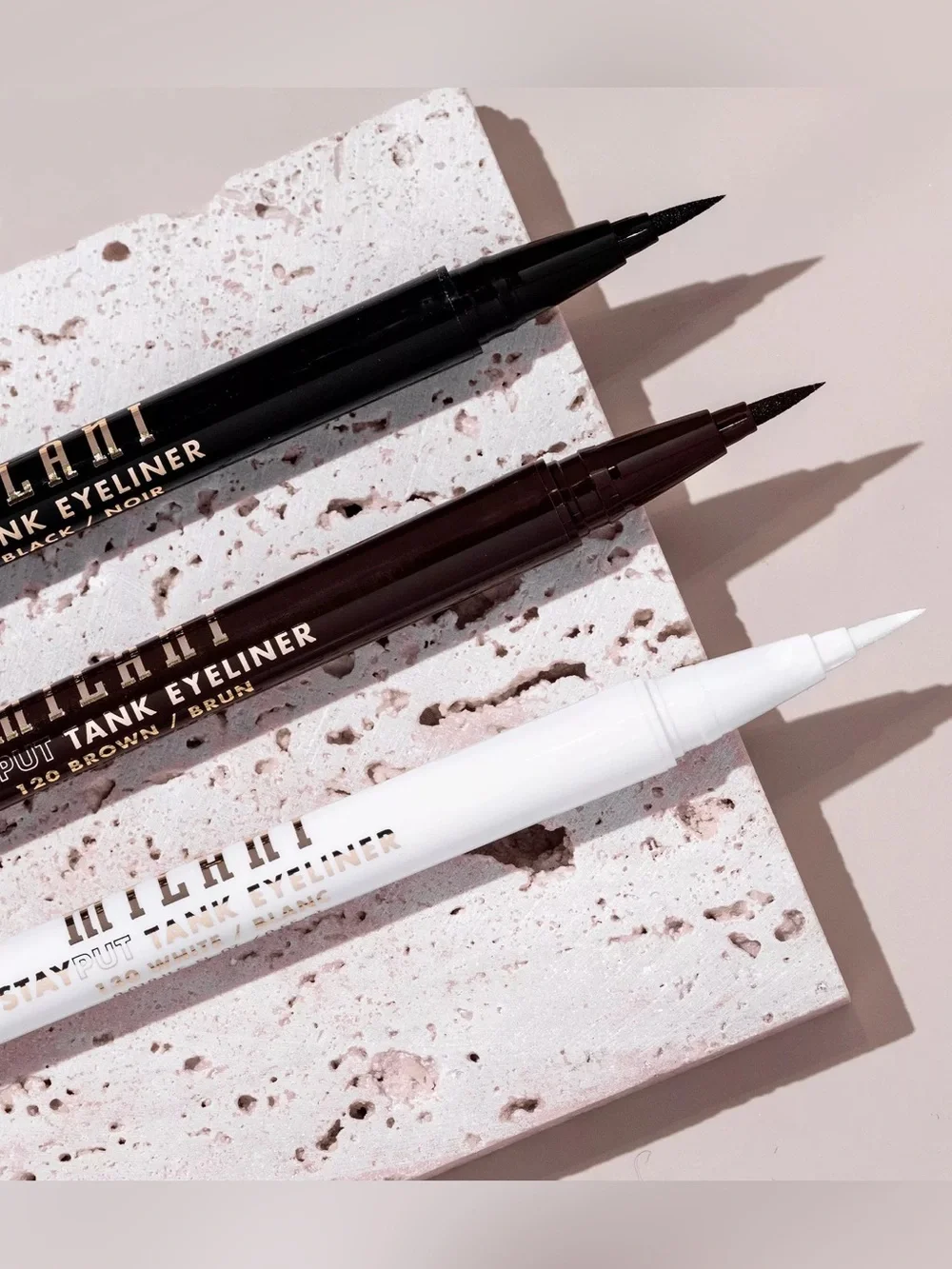 Milani Stay Put Tank Liquid Eyeliner - White, NEW